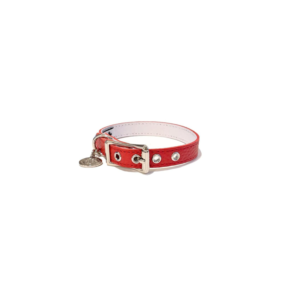 BUDDY BELT Animal Collar, 10-12" x 1/2", Red
