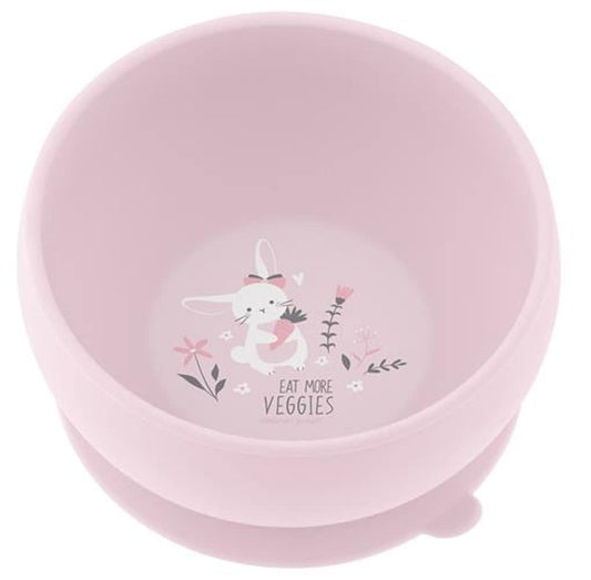 Stephen Joseph, Silicone Baby Bowls, Suction Bowl, Stay Put Suction Bowl, First Stage Self Feeding, Bunny
