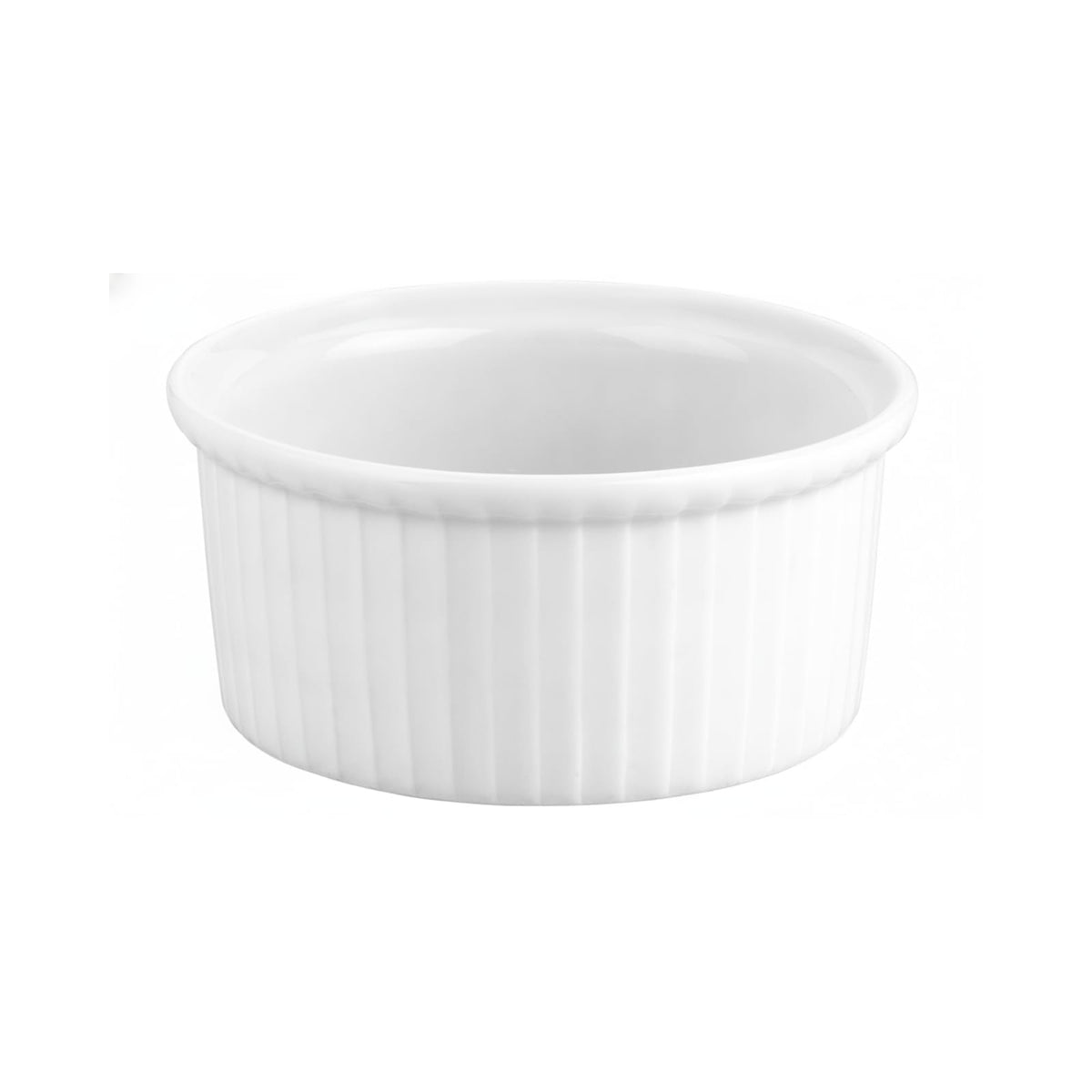 Pillivuyt Casseroles, 5 ounces, White