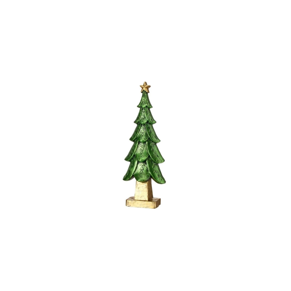Regency International Artificial Tree, 22in, Green & Gold