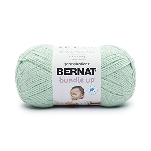 Bernat Bundle UP SB Solids Yarn, 140g, Green Mist