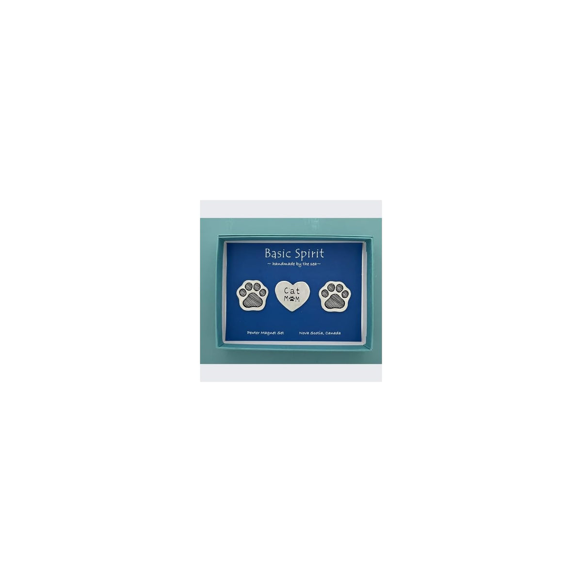 Basic Spirit Decorative Magnet, Silver