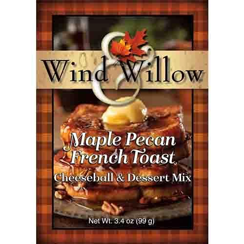 Wind & Willow Harvest Maple Pecan French Toast Cheeseball & Dessert Mix, 4.8 ounce