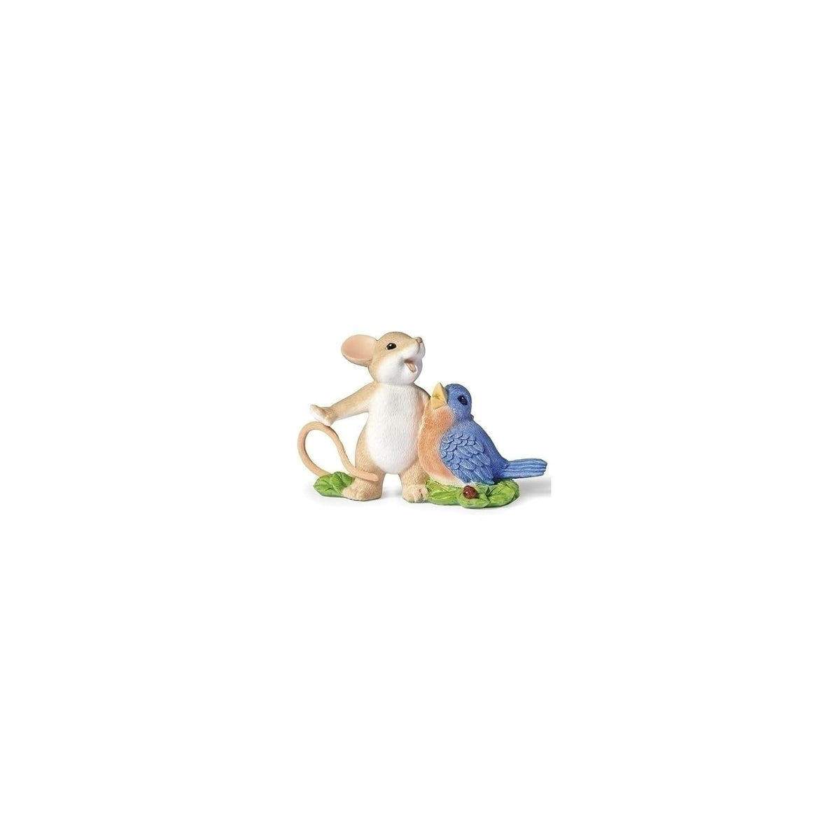 Roman Figurine, 3 inches, Blue