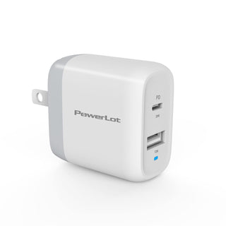 PowerLot Charging Adapter, 32W USB C + A