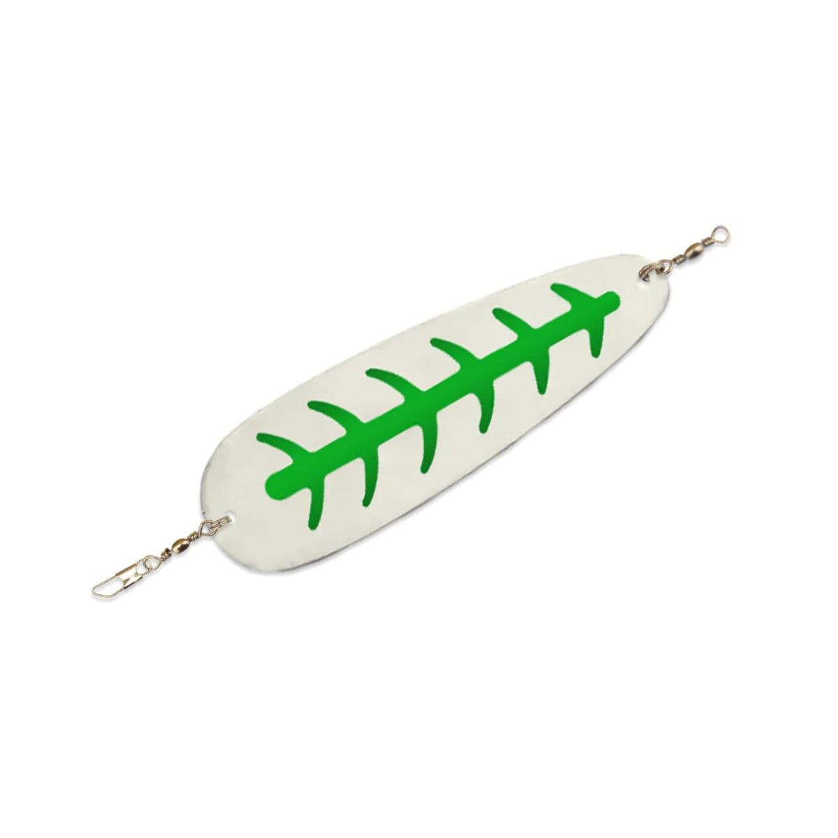 Shasta Tackle Fishing Hook, 4 in., Green