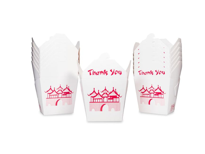 DHG PROFESSIONAL Chinese Take Out Boxes Party Favor and Food Pail, Size 26 oz, Pack of 360 counts