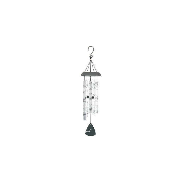 Carson Wind Chime, Black/White