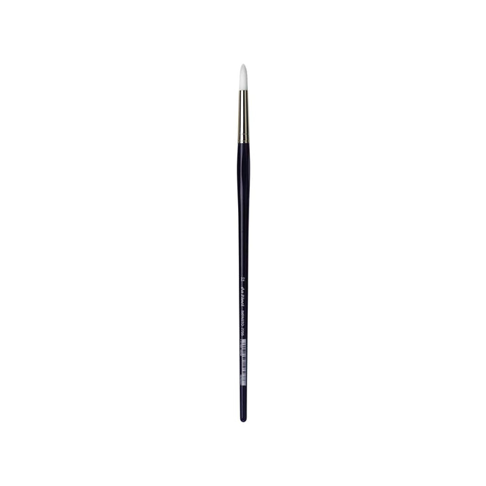 da Vinci Paint Brush, Size 12, Green,white