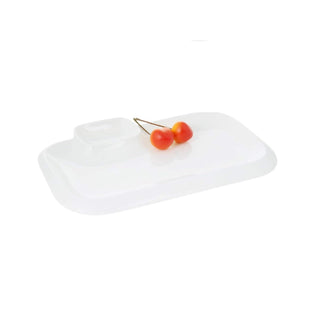 Wilmax England Dishware Plate, 10” X 6” / SET OF 6, White