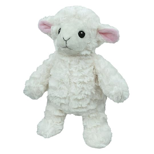 Pet Lou Pet Toy, 9 inches, White
