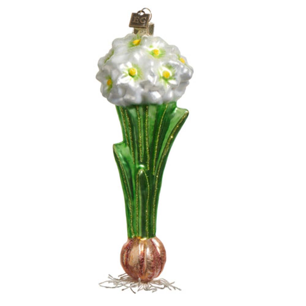 RAZ Imports Hanging Ornament, 7-Inch, White