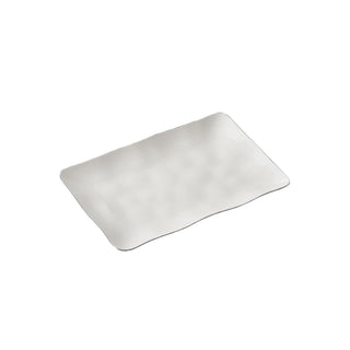 Pampa Bay Dishware Plate, 16 x 10 Inch, White