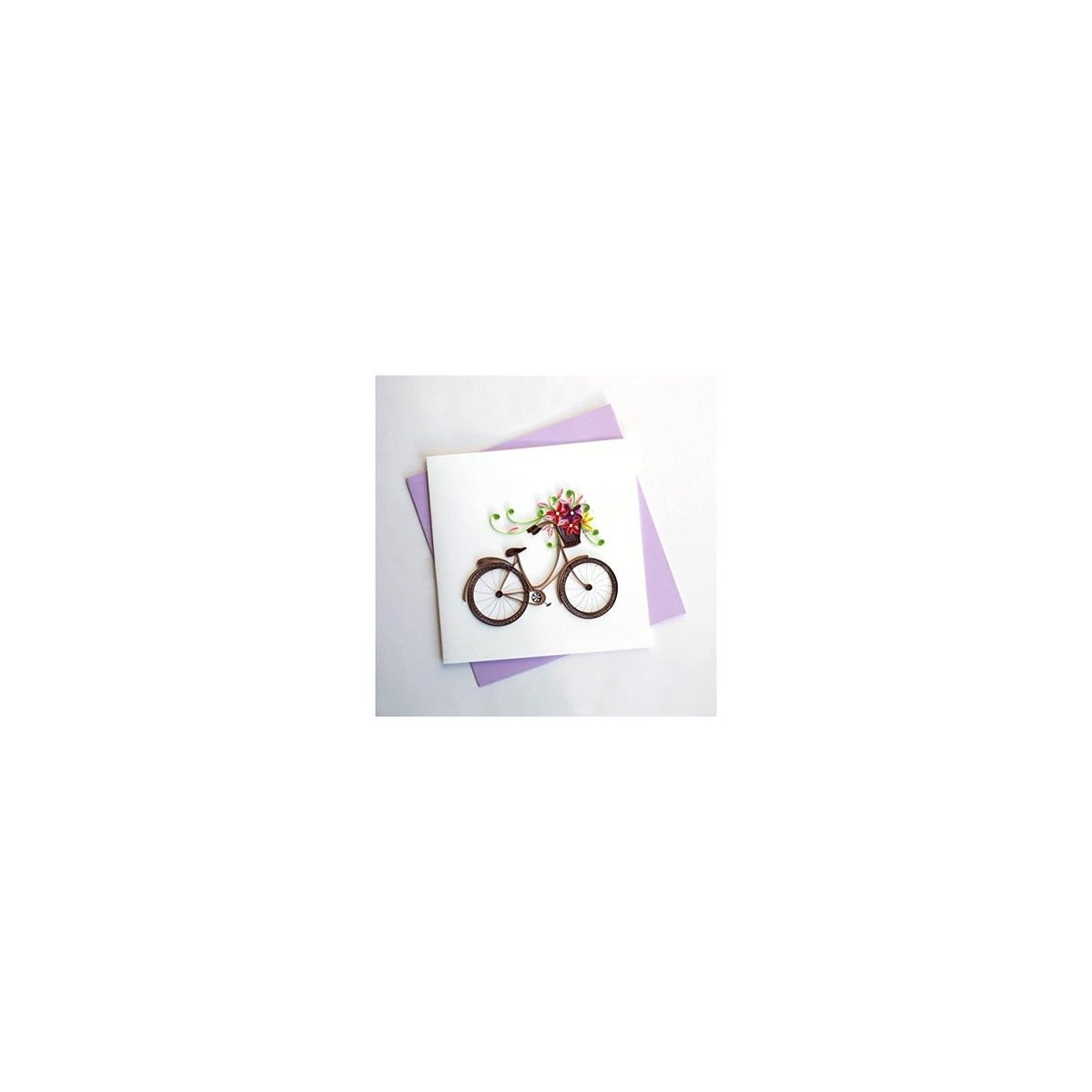 Quilling Card Greeting Card, 6 in. x 6 in., Multi