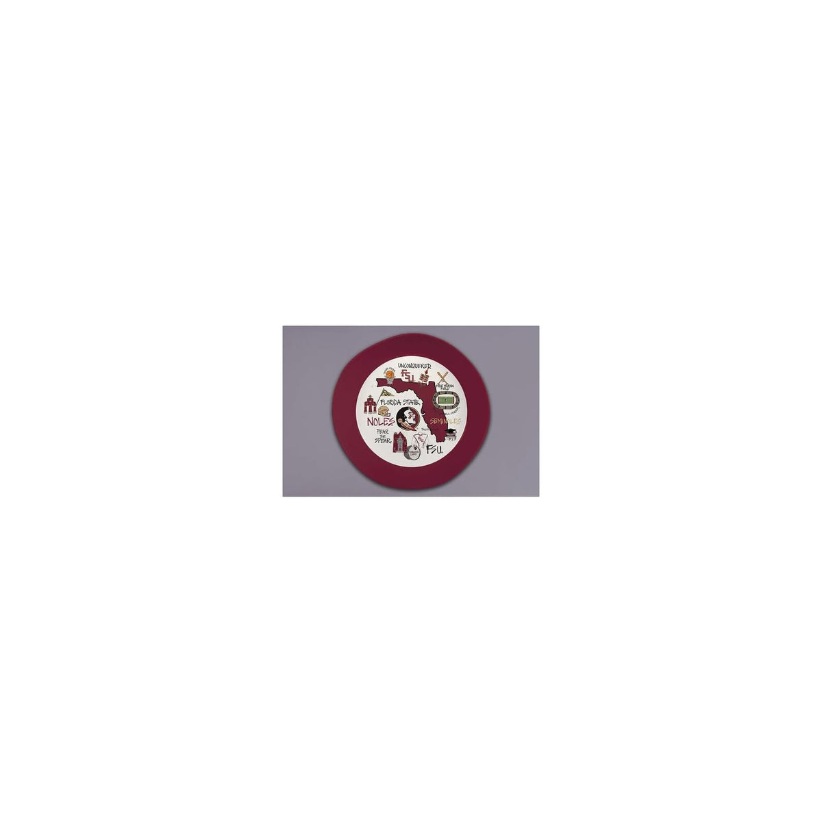 Magnolia Lane Dishware Bowl, 13.5-inch, Garnet