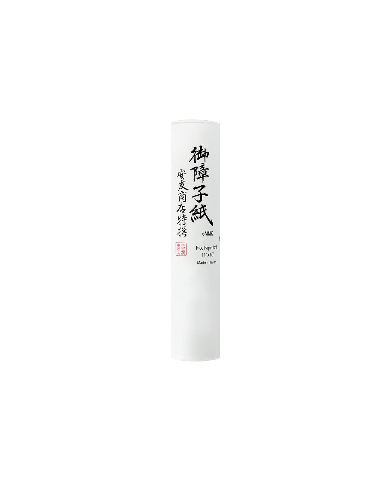 Yasutomo - 6MMK Acid-Free Rice Paper Roll, 11 in X 60 ft, White - 411247