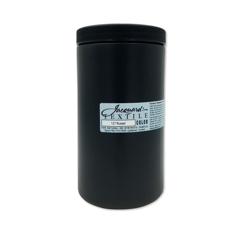 Jacquard Textile Color - Russet, 32 oz jar