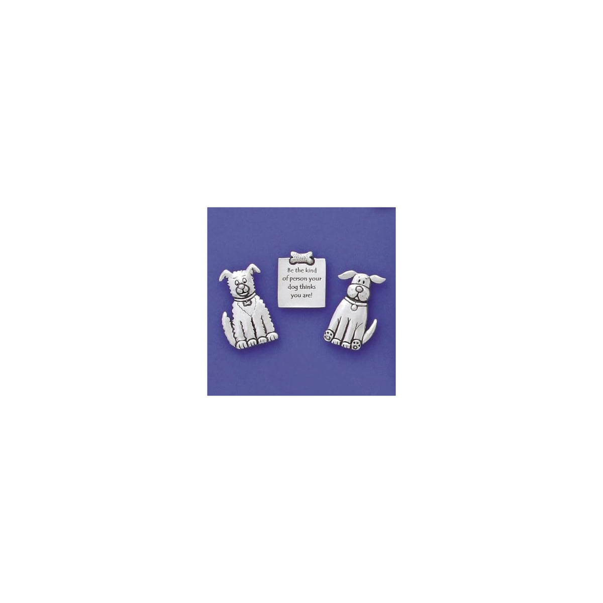 Basic Spirit Decorative Magnet, Medium, Silver