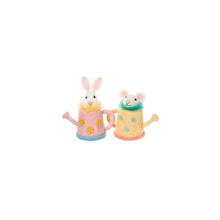 Abbott Collection Figurine, 4.5-Inch, White/Pink