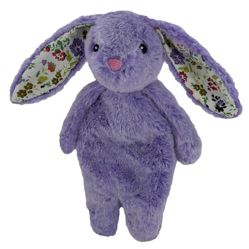 Pet Lou Floppy Rabbit, 13-inch Height, Violet, Super Soft, Animal Plush Toys
