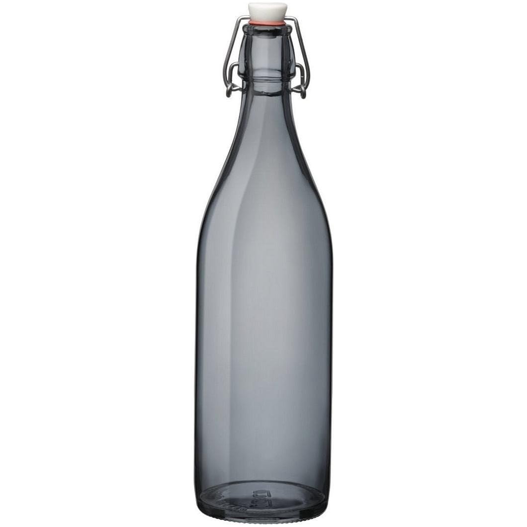Bormioli Rocco Giara Bottle 33.75-Ounce Gray