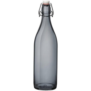 Bormioli Rocco Giara Bottle 33.75-Ounce Gray