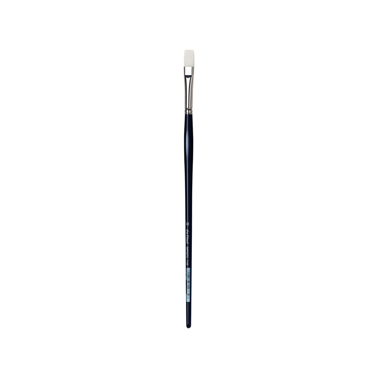 da Vinci Paint Brush, Size 12, Green,white