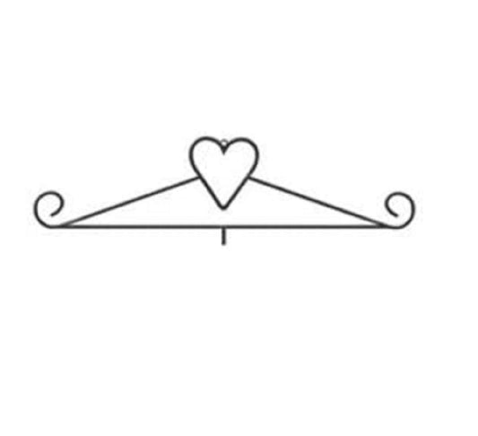 Crossroads Heart Calendar Holder