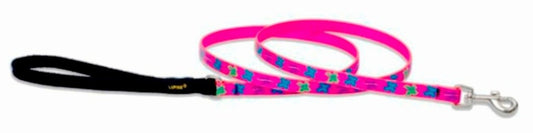LupinePet Originals 1/2" Wing It 6-foot Padded Handle Leash for Small Pets