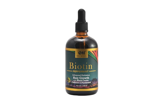 On Natural Jamaican Black Castor Oil [Peppermint] 4 oz