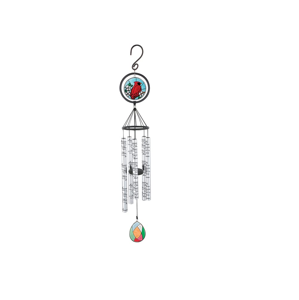 Carson 60388 Heaven in Home Stained Glass Sonnet Chime, 35-inch Length