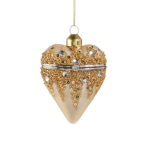 RAZ Imports Hanging Ornament, 3.5", Gold