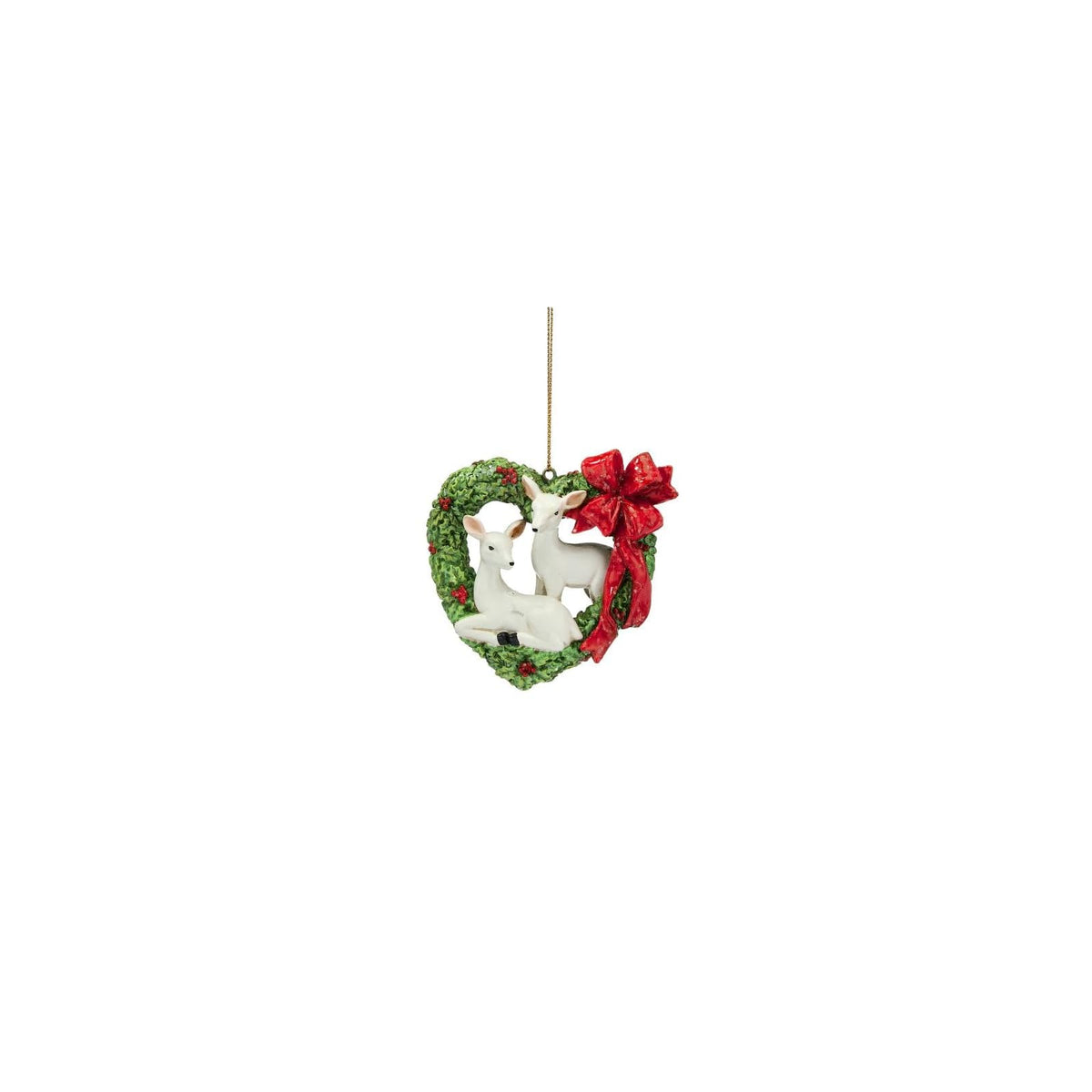 Regency International Wreath, Holiday Red Green Gold