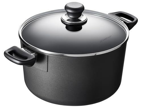 Scanpan Classic Induction 7 QT Nonstick Dutch Oven with Lid – Compatible with All Cooktops, Induction Ready, Metal Utensil Safe, Oven Safe to 500°F, Dishwasher Safe