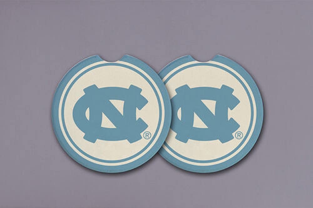 Magnolia Lane 40804 UNC Car Coasters, Multicolor