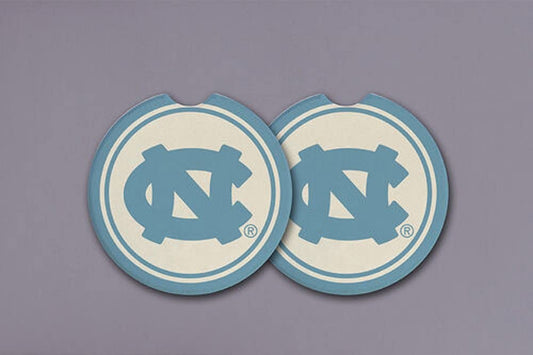 Magnolia Lane 40804 UNC Car Coasters, Multicolor