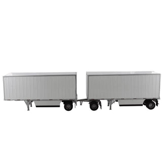 1:50 Wabash National 28' White Pup Trailers - Diecast Masters - 91036