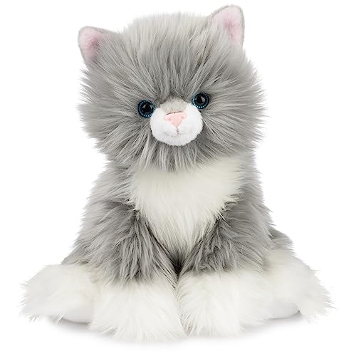 GUND Camilla Kitten Plush, Premium Cat Stuffed Animal for Ages 1 and Up, Gray/White, 9”