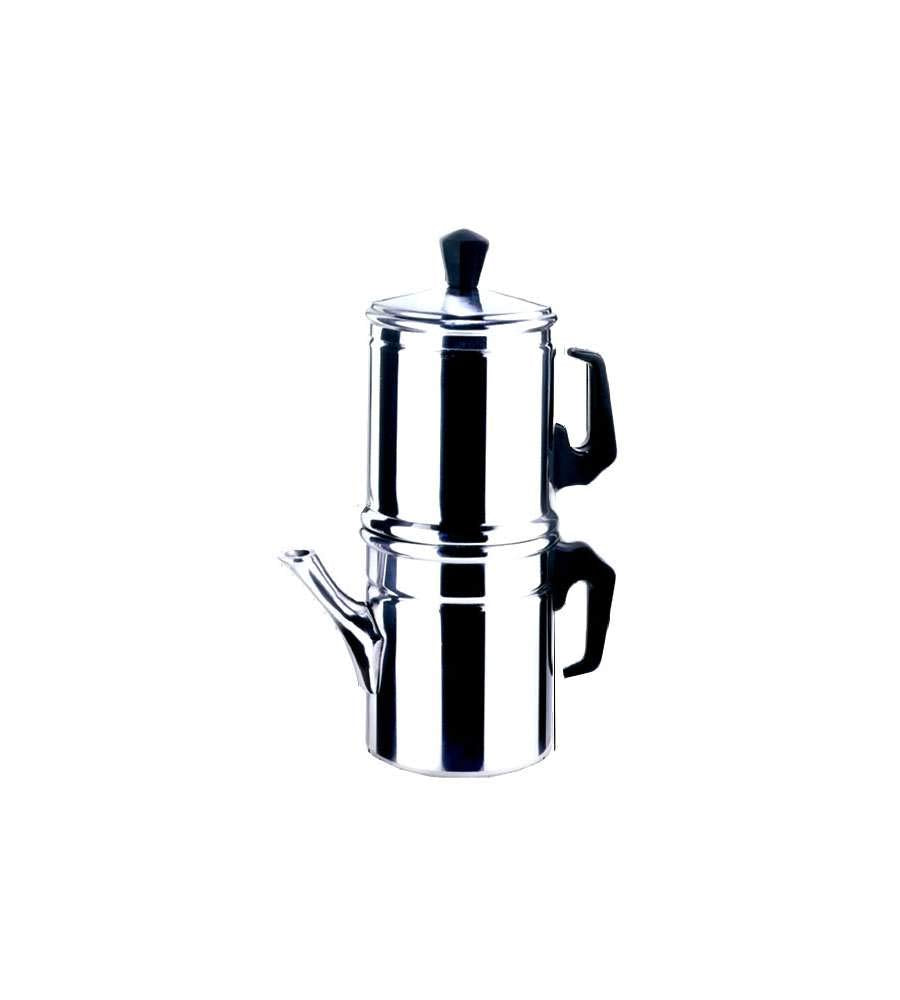 Gary Valenti Primula Neapolitan 9 Cup Aluminum Stovetop Coffee Maker