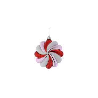 Regency International Hanging Ornament, 4.5-Inch, Red Pink White