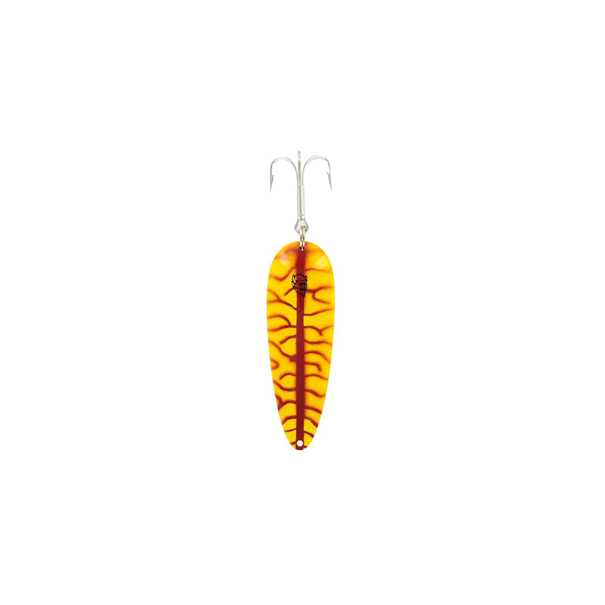 Dardevle Fishing Hook, 3/4 oz. - 2 7/8" x 1 3/16", Red Ladder 57