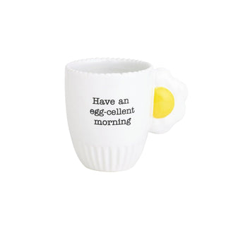 Mud Pie Drinking Cup, 15 Ounces, Egg