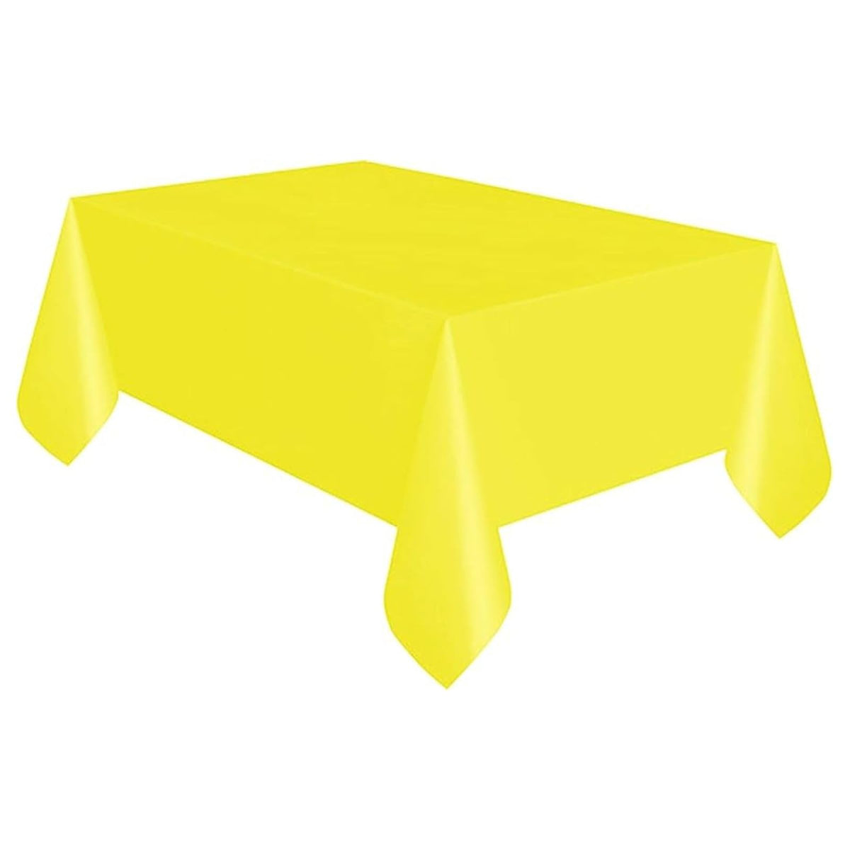 Unique Tablecloth, 108" x 54" (Rectangular), Yellow