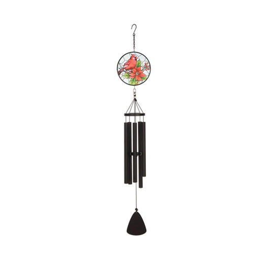 Sunset Vista Designs Wind Chime, 40" Long, Cardinal