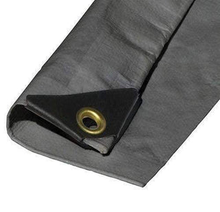 EZ Travel Distribution 10'X60' EXTRA Heavy Duty 12 mil Silver Tarp 3 Ply Coated Reinforced Canopy 6 oz 3 Layer (Includes Tarps Tools and Toys Maintenance Manual)