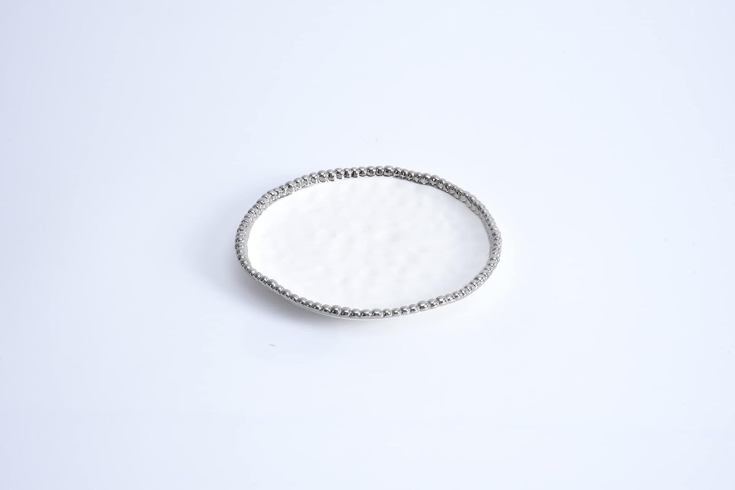 Pampa Bay Porcelain Round Dessert/Appetizer Plate, White