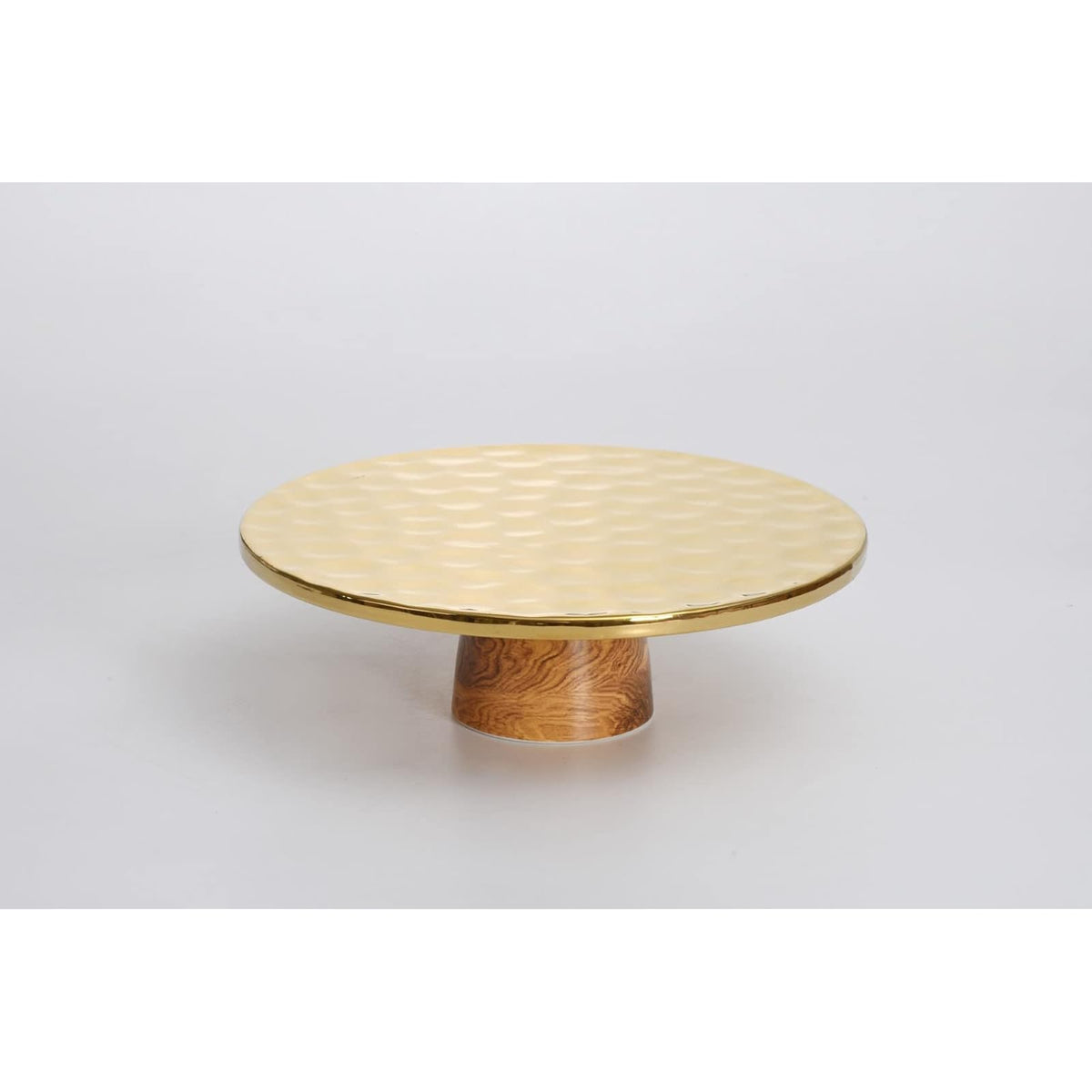 Pampa Bay Item Stand, Gold Tone, Modern