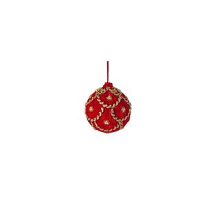 Regency International Hanging Ornament, 4in, Red