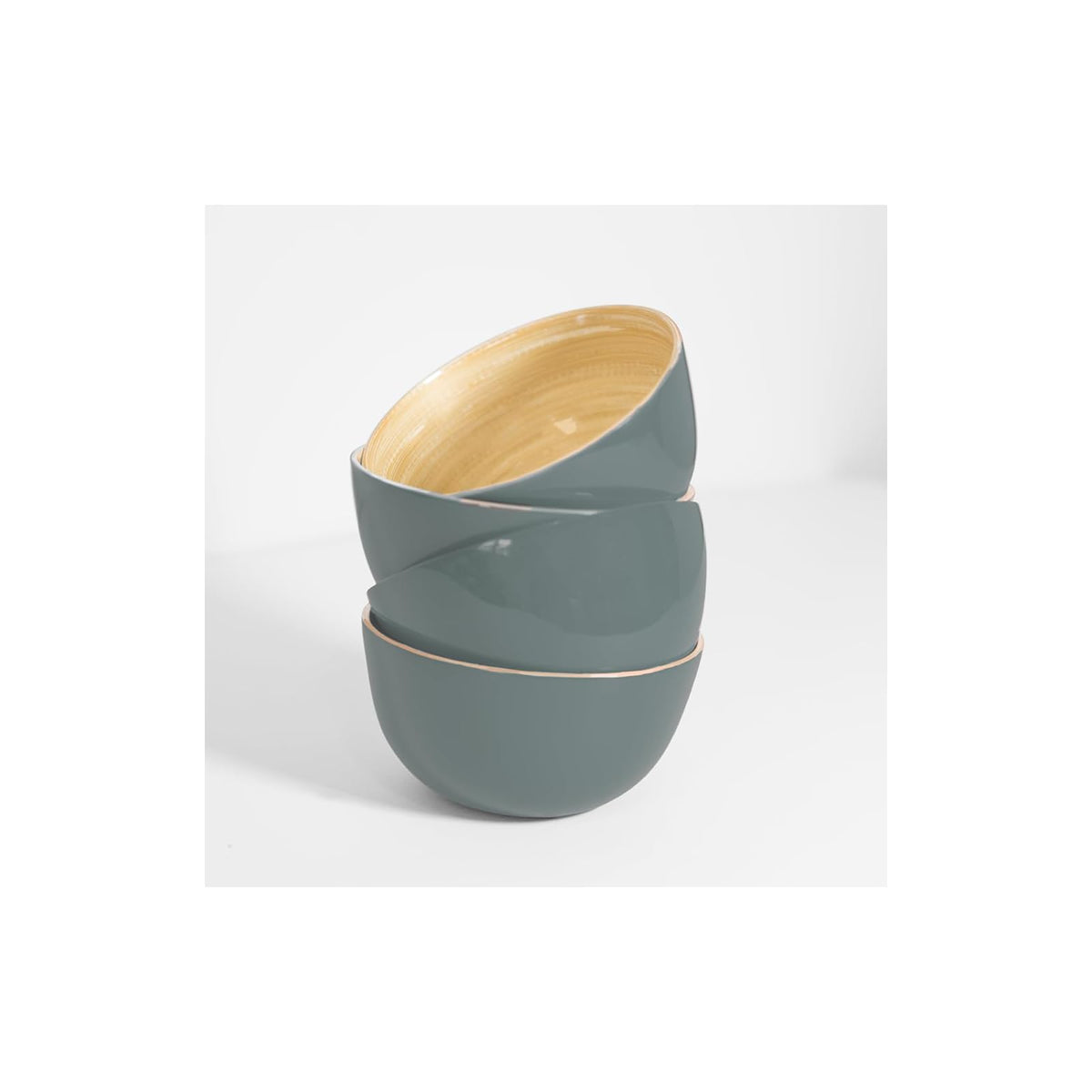 Caytre Living Dishware Bowl, Pewter, Contemporary