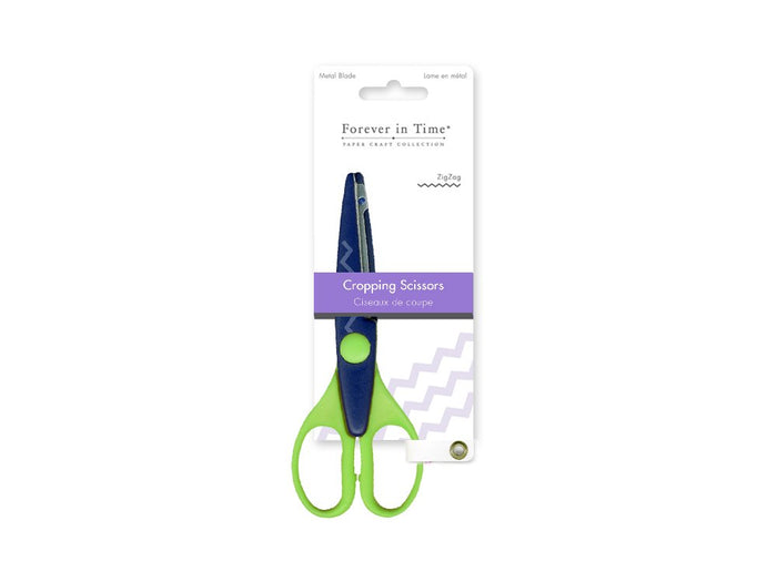 Multicraft Imports Scissors, 6.5 inches, Lime and Blue